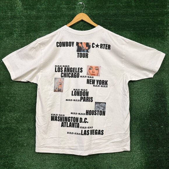 Beyoncé Cowboy Carter Tour T-shirt size extra large - Picture 1 of 4